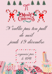 affiche noël cvc